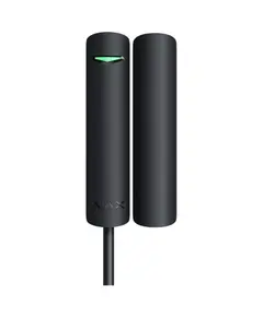 AJAX SYSTEMS Vezetékes nyitásérzékelő külső kontaktus fogadása, fekete