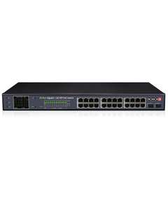 PROVISION-ISR PoE switch 24 PoE port, 2 SFP port