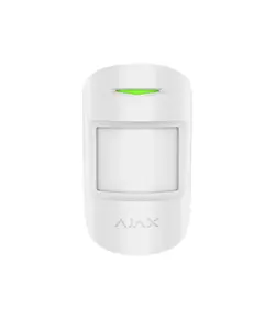 AJAX SYSTEMS Ajax MotionProtect vezetéknélküli PIR mozgásérzékelő, 12 m 85°, kisállatvédelem 20 kg / 50 cm, fehér