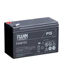 FIAMM FG20722, FIAMM prémium akkumulátor, 12V/7,2Ah, 2,4 kg, h: 151 sz: 65 m: 95mm
