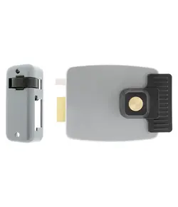 JIS Elektromos rátét zár, balos, felületre szerelhető, gombos, 12V AC