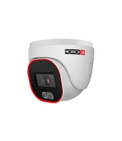 PROVISION-ISR 2MP fix objektíves dómkamera hibrid LED-del és DDA1 analitikával