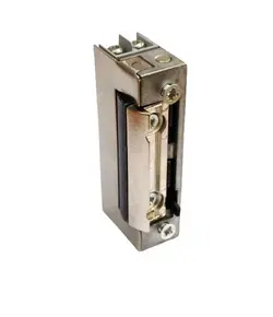 JIS Elektromos zár, ellenoldal, zárfogadó, radiálisan mozgó retesszel, kiakasztható, kisáramú, keskeny 12/24V AC/DC, 12V 100% üzem, normál, átfordítható,