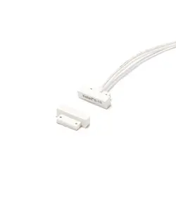 SATEL Mini felfúrható mágneses nyitásérzékelő, középső kábelkivezetés, fehér