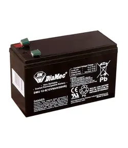 DIAMEC AGM akkumulátor, 12V / 9Ah, zárt, gondozásmentes 