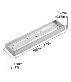 TIGERMAT Síktapadó mágnes, egyoldalról szerelhető befoglaló keret konzol tarto