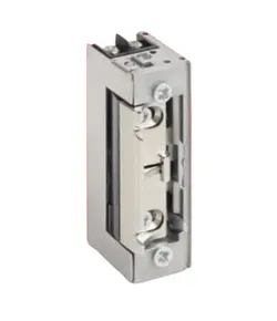 JIS Elektromos ellenoldal, fordított (feszültségre zár), 12V DC, alacsony áramfelvétel 12VDC/200mA folyamatos üzem, 5mm állíthatóság, 67x20,5x28,5mm