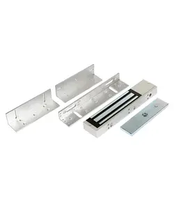 EMAGNET INOX síkmágnes 280kg tartóerő 12/24Vdc IP65 Z-L konzol szett 220x48x23mm kültéri