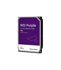 WESTERNDIGITAL Western Digital Purple HDD, 4TB, 5400RPM, SATA-600 256MB folyamatos üzemű 24/7 rögzítés