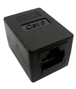 SOLLEYSEC VALUE - Toldó, UTP RJ45 CAT6 8P8C, fekete  