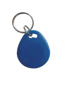 HONNOR SECURITY Proxyimity kártya, EM, 125KHz, kerek kulcstartó alakú, kék színű