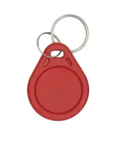 HONNOR SECURITY HS-ABS003-EM-RED kerek kulcstartó alakú RFID proxy tag, EM, 125KHz, piros színű
