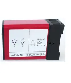 HONNOR SECURITY  HS703 - Induktív hurokérzékelő, hurokdetektor, sorompó vezérlő, 1-csatornás, 3 érzékenységi fokozat