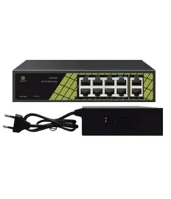 GENATA GNT-P9210EB 8FE(PoE)+2FE(UP-LINK) AI PoE Switch