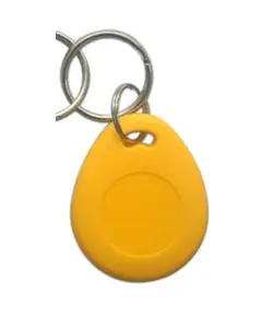 HONNOR SECURITY Proxyimity kártya, EM, 125KHz, kerek kulcstartó alakú, sárgaszínű