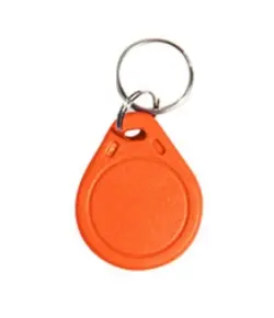 HONNOR SECURITY HS-ABS003-EM-ORANGE kerek kulcstartó alakú RFID proxy tag, EM, 125KHz, narancs