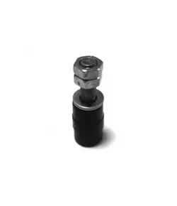 TIGERMAT s65525 Felsővezető müa. görgő H 40 mm Ø 25 mm Fekete