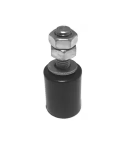 TIGERMAT s65531 Felsővezető müa. görgő H 40 mm Ø 31 mm Fekete