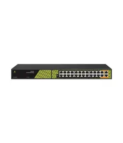 GENATA 22FE(PoE)+2GE(PoE)+2GE(UP-LINK)  AI Hybrid PoE Switch