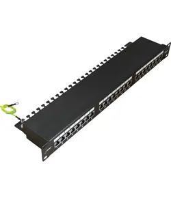 PULSAR patch panel rack szekrényhez, 24 port/FTP/Cat6