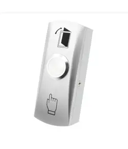 HONNOR SECURITY Nyomógomb, kiengedőgomb, exitgomb, felületre szerelhető cinkötvözet, no/com