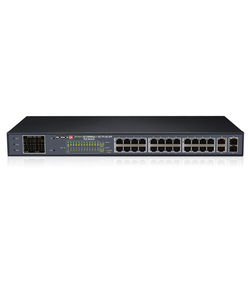 PROVISION-ISR PoE switch 24 PoE port, 2 Combo uplink port, 2 SFP port