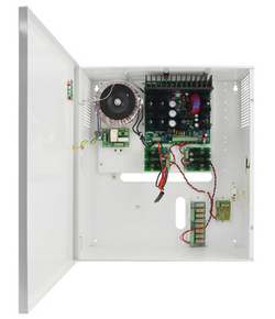 PULSAR PSUPS 8+1 csatornás kapcsolóüzemű CCTV tápegység akkumulátortöltővel