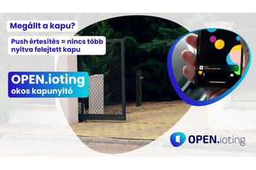 Értesítés nyitva maradt kapuról borítókép