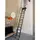 FANTOZZI MEZZANINE galéria feljáró létra ELEGANT kivitel, kapaszkodó vastagsága: 44cm, mélység: 12cm, magasság: 200/300, színek: fehér, szürke, fekete