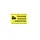 HONNOR SECURITY Biztonsági kamerával megfigyelt terület! tábla 250x160 mm