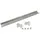 PULSAR SET-DIN320 Szerelőkészlet DIN sínhez 1×320mm horganyzott acél