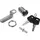 PULSAR Universal round lock front door RWA-G/RW-G 540x400 IP20 acél fekete professzionális kivitel