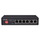 PROVISION-ISR PoE switch, full gigabites, 4 + 2-portos, 72W