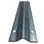 TIGERMAT S66200V 3M - V3mm - Tolókapu sín – V profil, 3 m