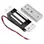 HONNOR SECURITY Mini beépített elektromágneses ajtózár, tartóerő: 60kg, zár mérete: 80 x 33 x 19 mm, tápellátás: DC12V / DC24V