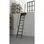 FANTOZZI MEZZANINE galéria feljáró létra BASIC kivitel, kapaszkodó vastagsága: 44cm, mélység: 7cm, magasság: 200/300, színek: fehér, szürke, fekete