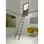 FANTOZZI ACI ALLUMINIO falból nyitható padlásfeljáró STANDARD ELEGANT kivitelben, csapónyílás: 80x60 - 130x70, magasság: 301/328 - 276/300, ajtó vastagság: 18/28