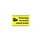 HONNOR SECURITY Biztonsági kamerával megfigyelt terület! tábla 250x160 mm