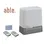 ABLE Kit Full KF SL SMALL 600 24 – Prémium tolókapu-nyitó szett 24V, 600 kg, vezérléssel + 433,92 MHz-es vevő, 2 db távirányító, infrasorompó, villogó