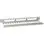 PULSAR Metal cable management panel 1U vízszintes szürke fedéllel IP20 acél 482 mm x 44 mm professzionális kivitel