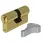YALE ASSA ABLOY - Yale 650 Series High Security – Magas biztonsági szintű kétoldalas cilinder zárbetét (45/50, szatén nikkel) - vészfunkció (VF)