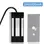 HONNOR SECURITY HS-EL-100 24V – Mini elektromágneses síktapadómágnes zár (60 kg / 100 Lbs)
