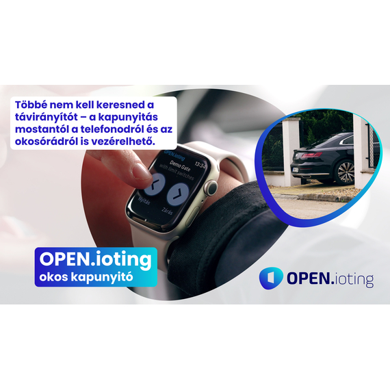 Kapunyitás okosórával borítókép