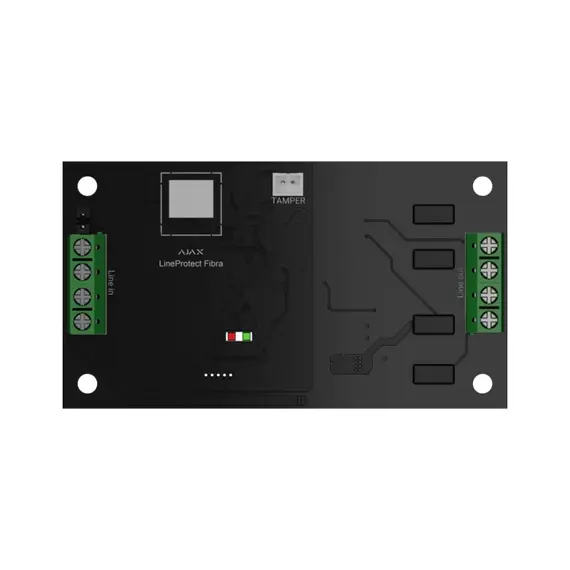 AJAX SYSTEMS Ajax LineProtect vezetékes túlfeszültség védő Fibra BUS vonalhoz
