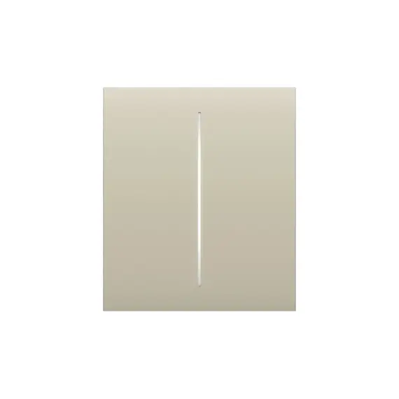 AJAX SYSTEMS Ajax LightSwitch CenterButton (2-gang) Vertical gomb középső, két kapcsolós sorolókerethez, elefántcsont