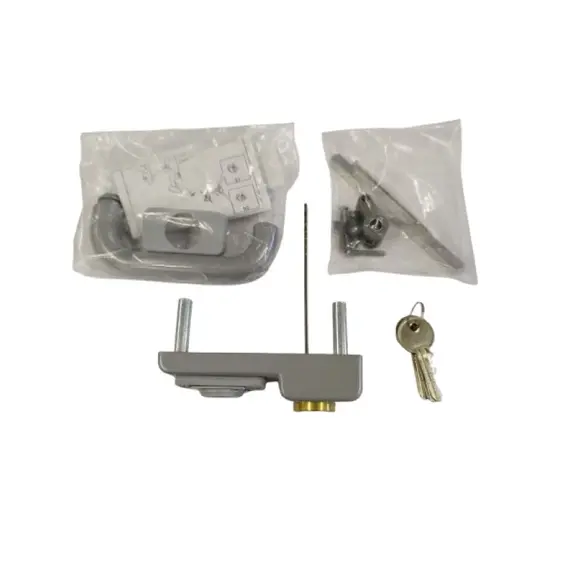 ASSA ABLOY Külső kilincs és cilinder a Composit zárakhoz NF9500/9501/9505/9506/9508/9509, szürke, ISO9001