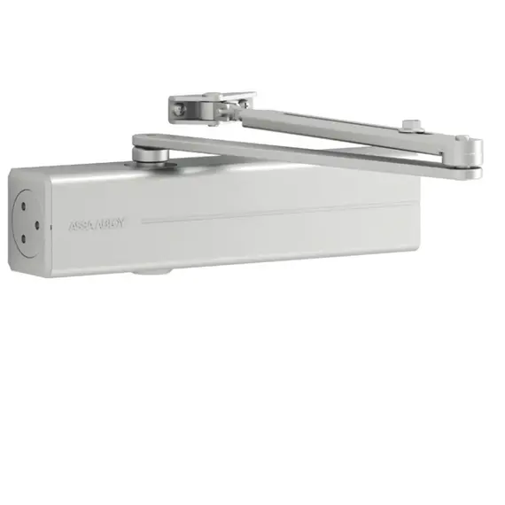 ASSA ABLOY Ajtóbehúzó test max. 1400 mm ajtószélességig, max 120kg-os ajtókig, állítható kar magasság (14mm), csukóerő: EN 3-6