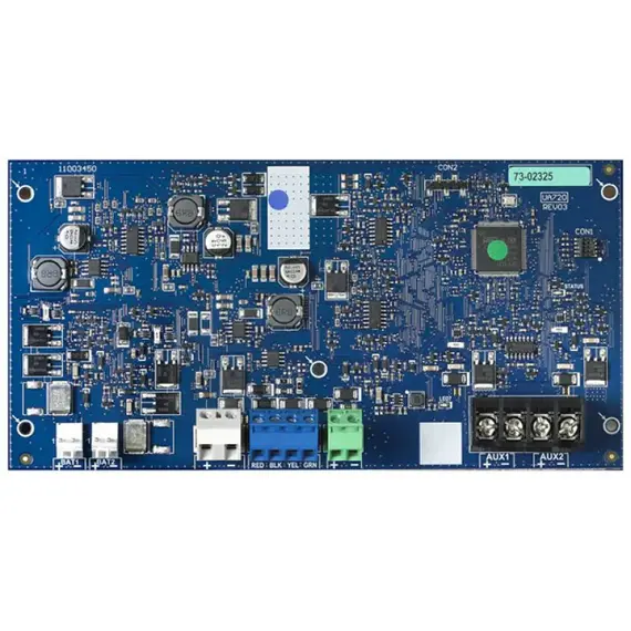 DSC Neo felügyelt tápegység modul, 3A/12VDC, csak panel, Grade3 minősítés, Pro sorozathoz