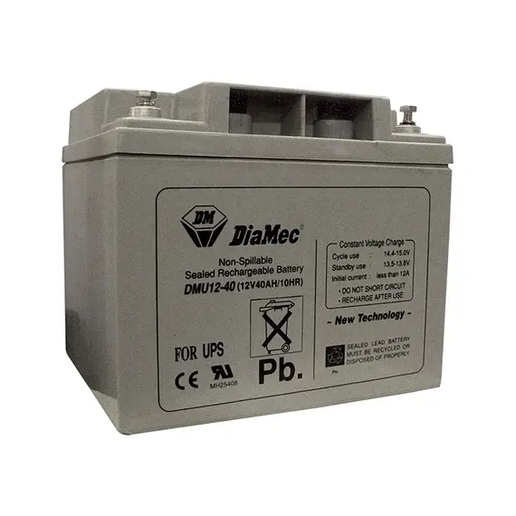 DIAMEC AGM akkumulátor, 12V / 40Ah, zárt, gondozásmentes