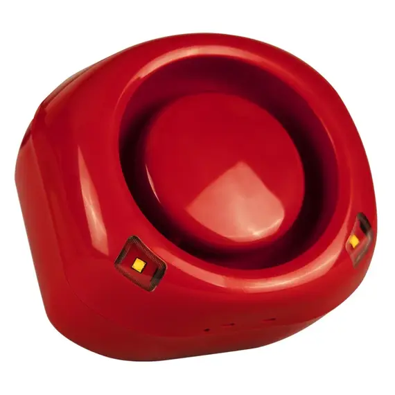 TECNOFIRE Akusztikus tűzjelző, 100dB hangerősség , IP21 védelem, 9-60V DC tápfeszültség